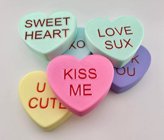 Conversation Hearts Nailfie Prop