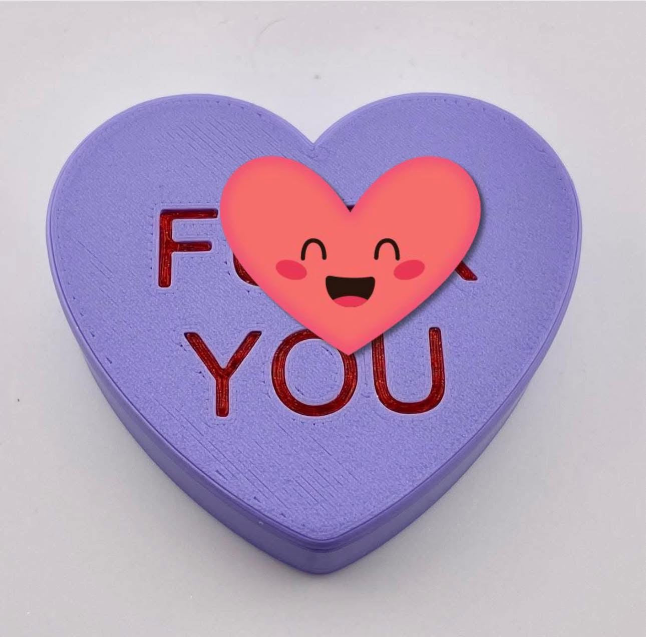 Conversation Hearts Nailfie Prop