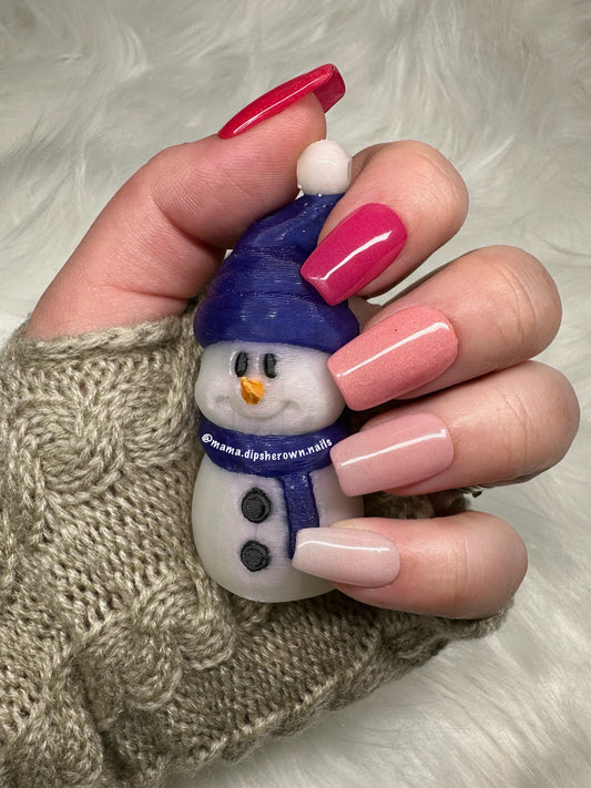 Snowman Nailfie Prop & Tree Ornament